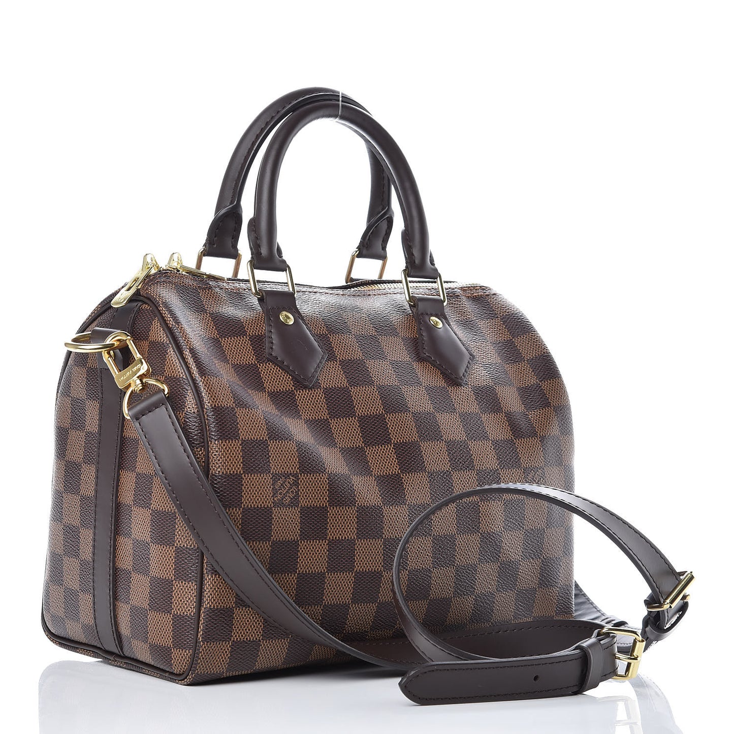Damier Ebene Speedy Bandouliere 25