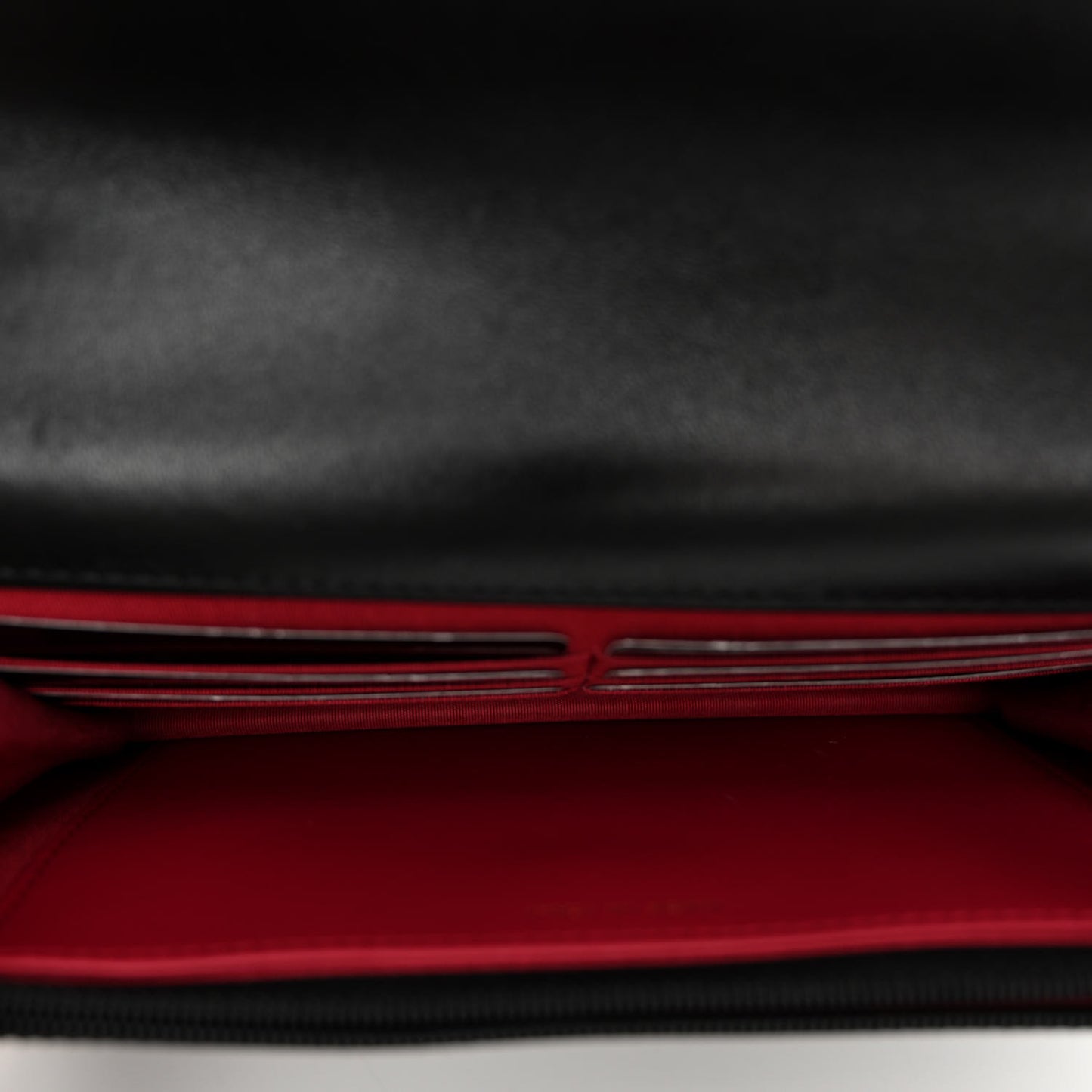 Lambskin Quilted Chanel 19 Wallet On Chain WOC Black