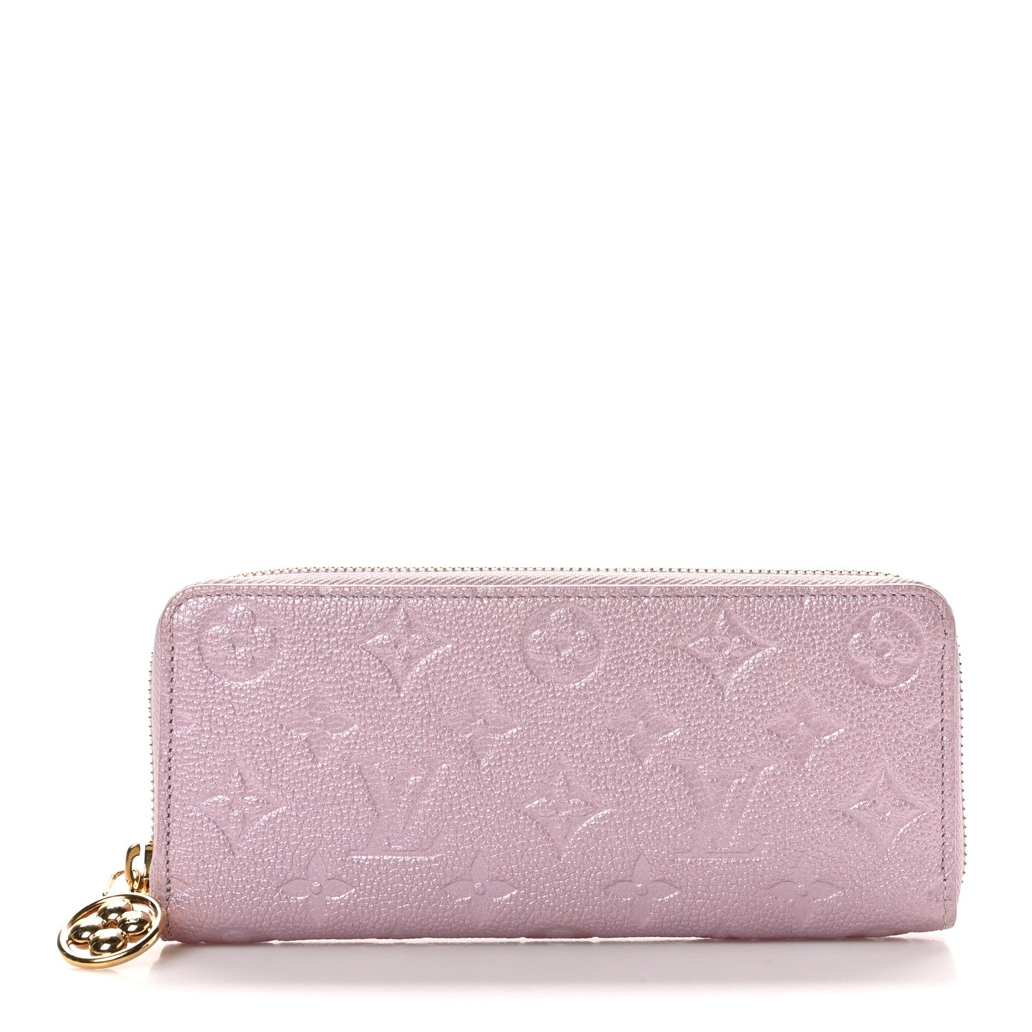 Louis Vuitton Metallic Empreinte Clemence Wallet Pearly Lilac 1 of 6