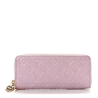 Louis Vuitton Metallic Empreinte Clemence Wallet Pearly Lilac 1 of 6