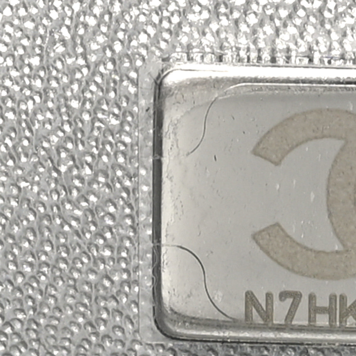 Chanel Metallic Grained Calfskin Quilted 2.55 Reissue Mini Flap Silver 7 of 11