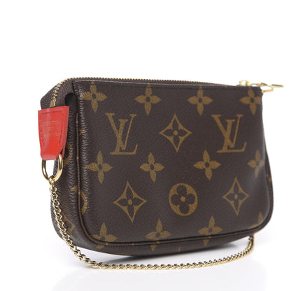 Louis Vuitton Monogram 2020 Christmas Animation Bumper Cars Mini Pochette Accessories Coquelicot 2 of 7