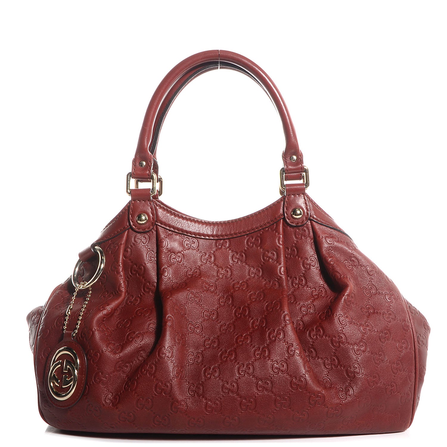 Gucci Guccissima Medium Sukey Tote Raspberry Candy 1 of 8