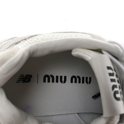 Miu Miu X NEW BALANCE Suede 530 SL Sneakers 36 White 8 of 10