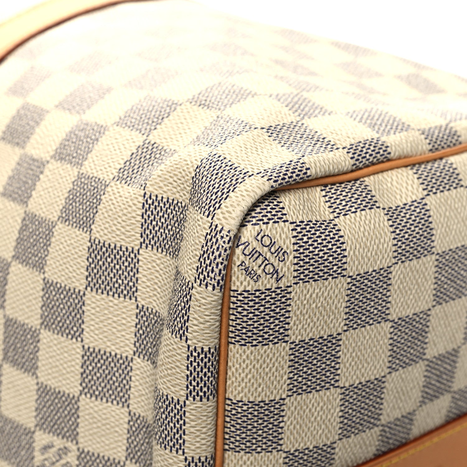 Louis Vuitton Damier Azur Keepall Bandouliere 45 12 of 14