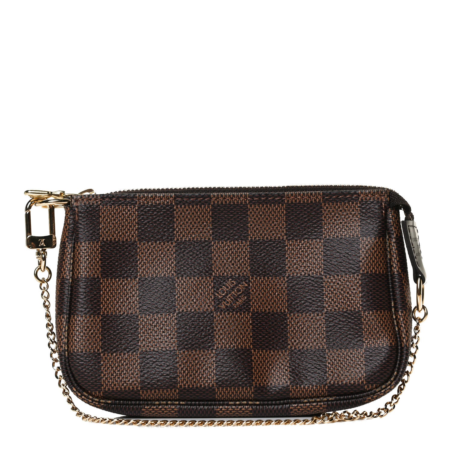Louis Vuitton Damier Ebene Mini Pochette Accessories 1 of 10