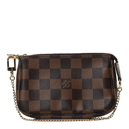 Louis Vuitton Damier Ebene Mini Pochette Accessories 1 of 10