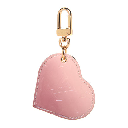 Louis Vuitton Vernis Degrade Heart Bag Charm Pink 1 of 4