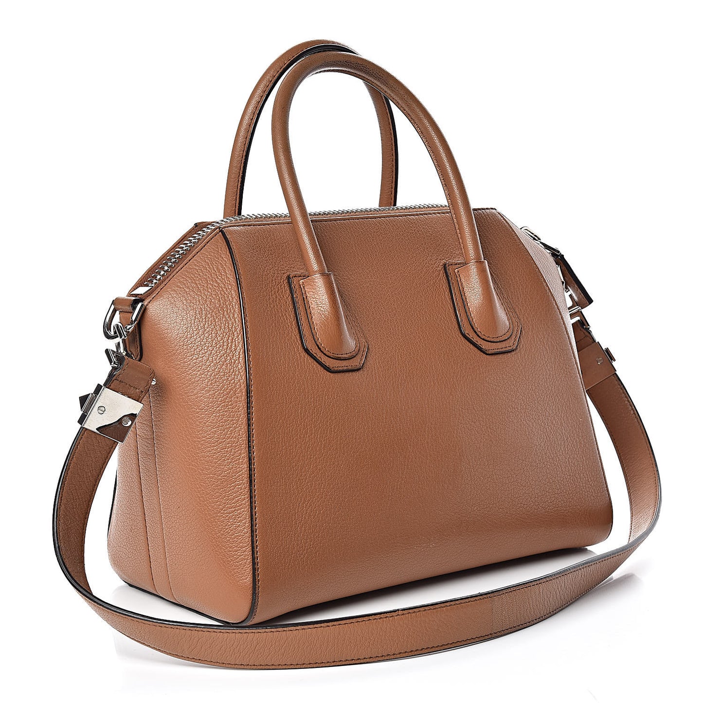 Sugar Goatskin Small Antigona Caramel