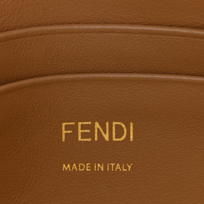 Fendi Fabric Jacquard FF 1974 Mini Baguette Beige 6 of 10