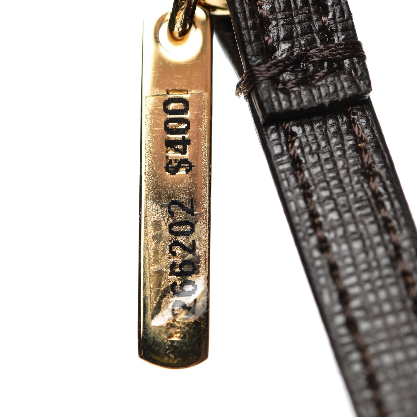Fox Fur Vitello Elite Pom Pom Bag Charm Moro