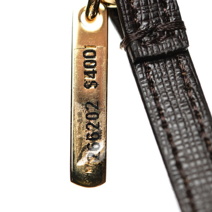 Fendi Fox Fur Vitello Elite Pom Pom Bag Charm Moro 4 of 4