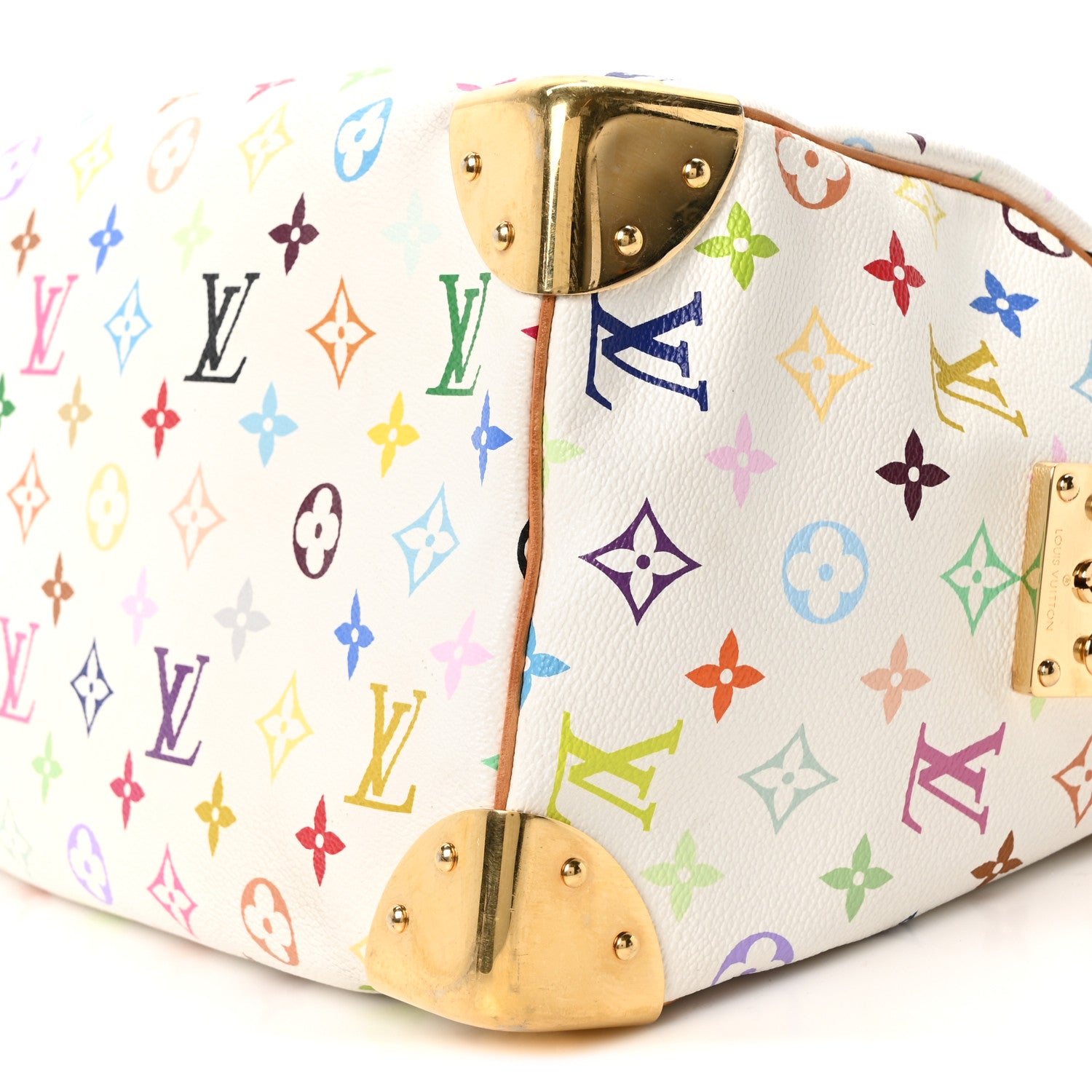Louis Vuitton Monogram Multicolor Speedy 30 White 9 of 10