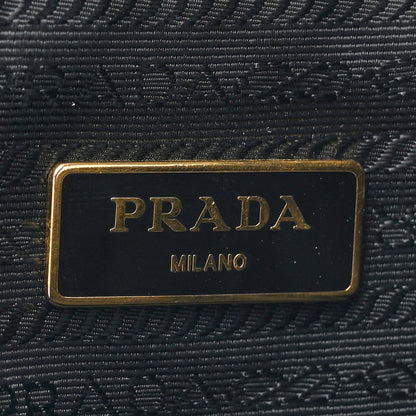 Prada Tessuto Nylon Saffiano Tote Black 6 of 11