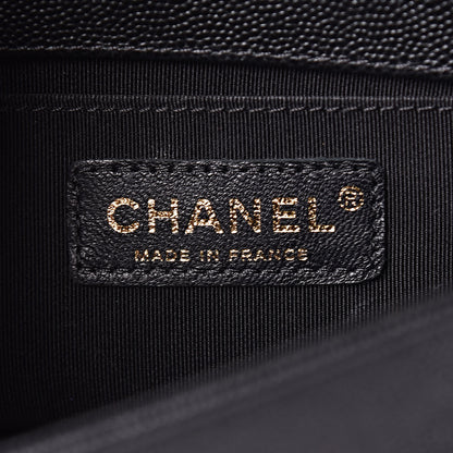 Chanel Caviar Quilted Small Boy Flap Black 6 of 10