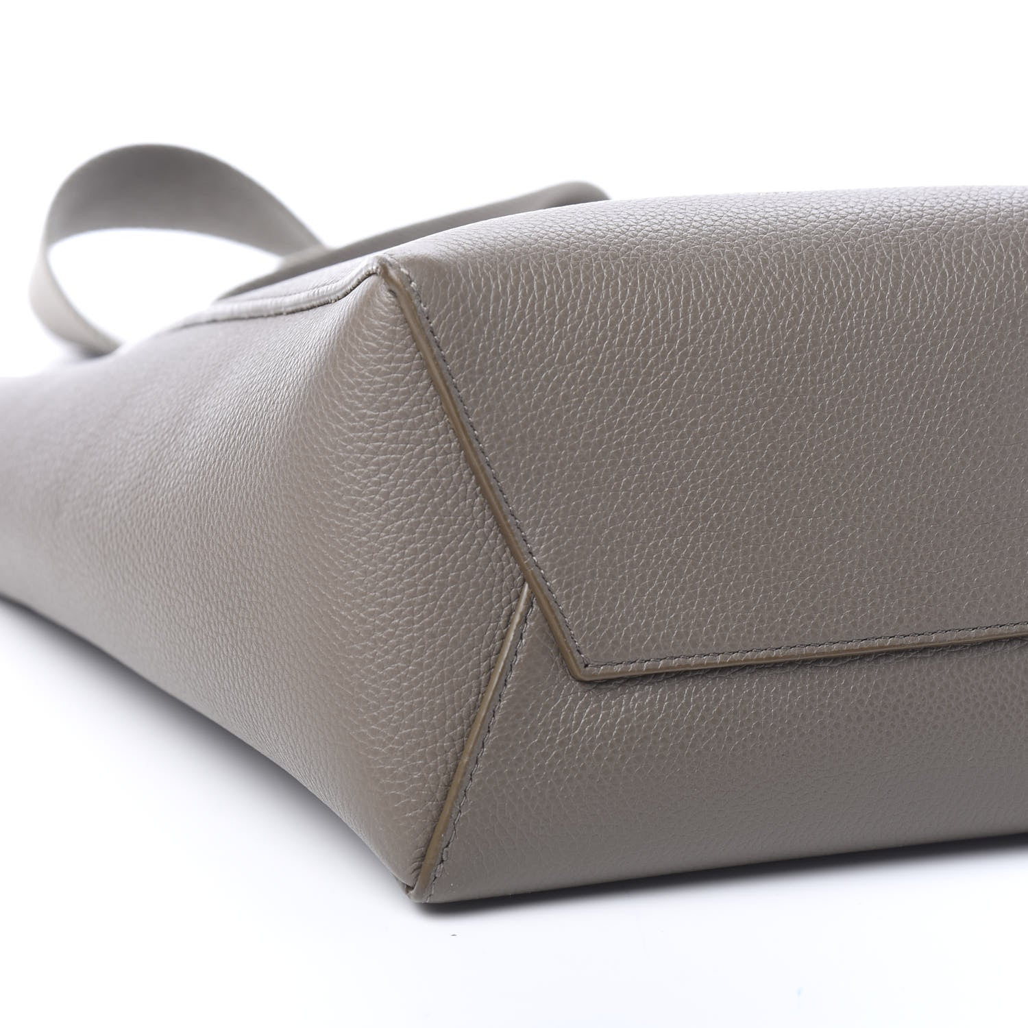 Celine Soft Grained Calfskin Small Sangle Bucket Bag Taupe 7 of 8
