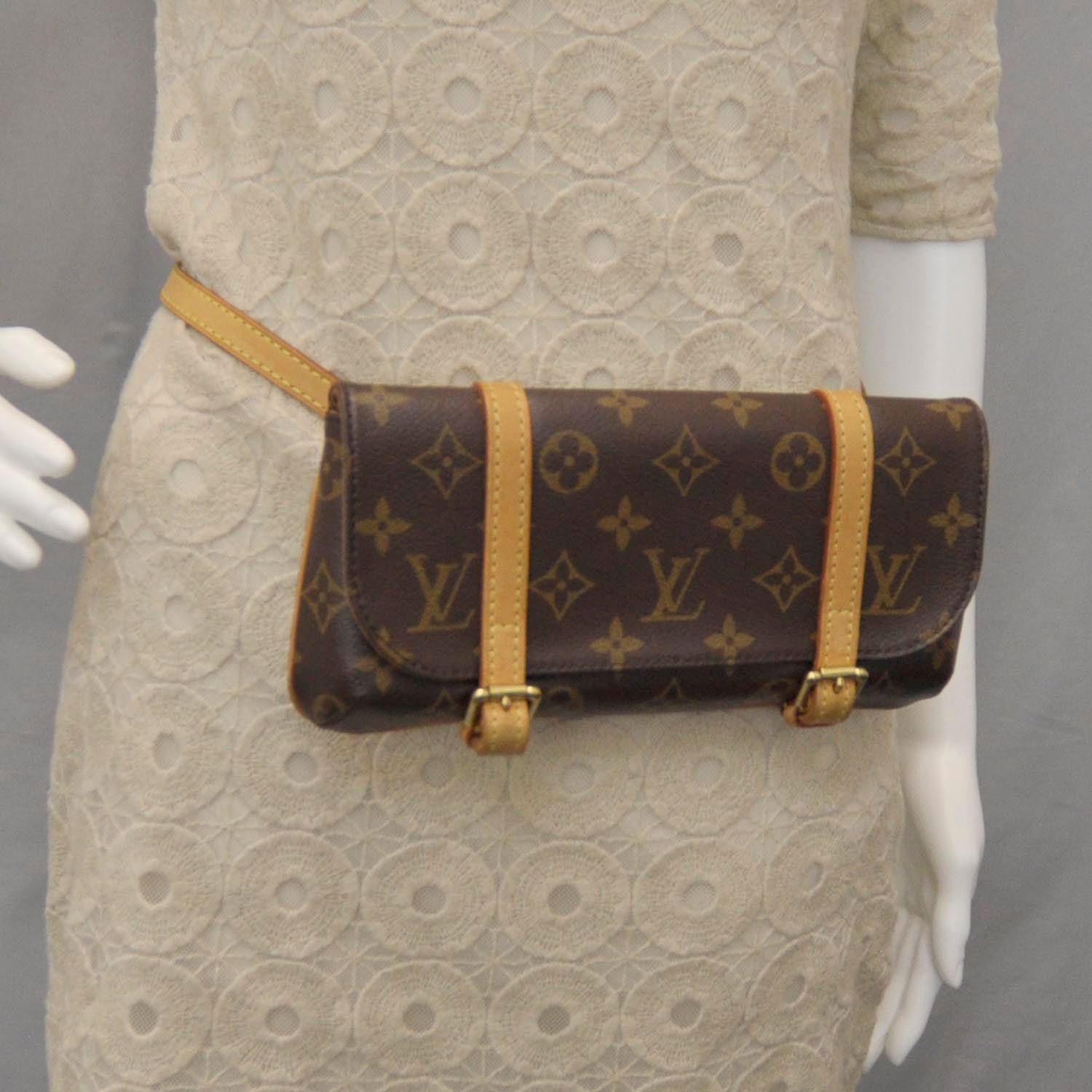 Louis Vuitton Monogram Pochette Marelle Waist Bum Bag 4 of 7