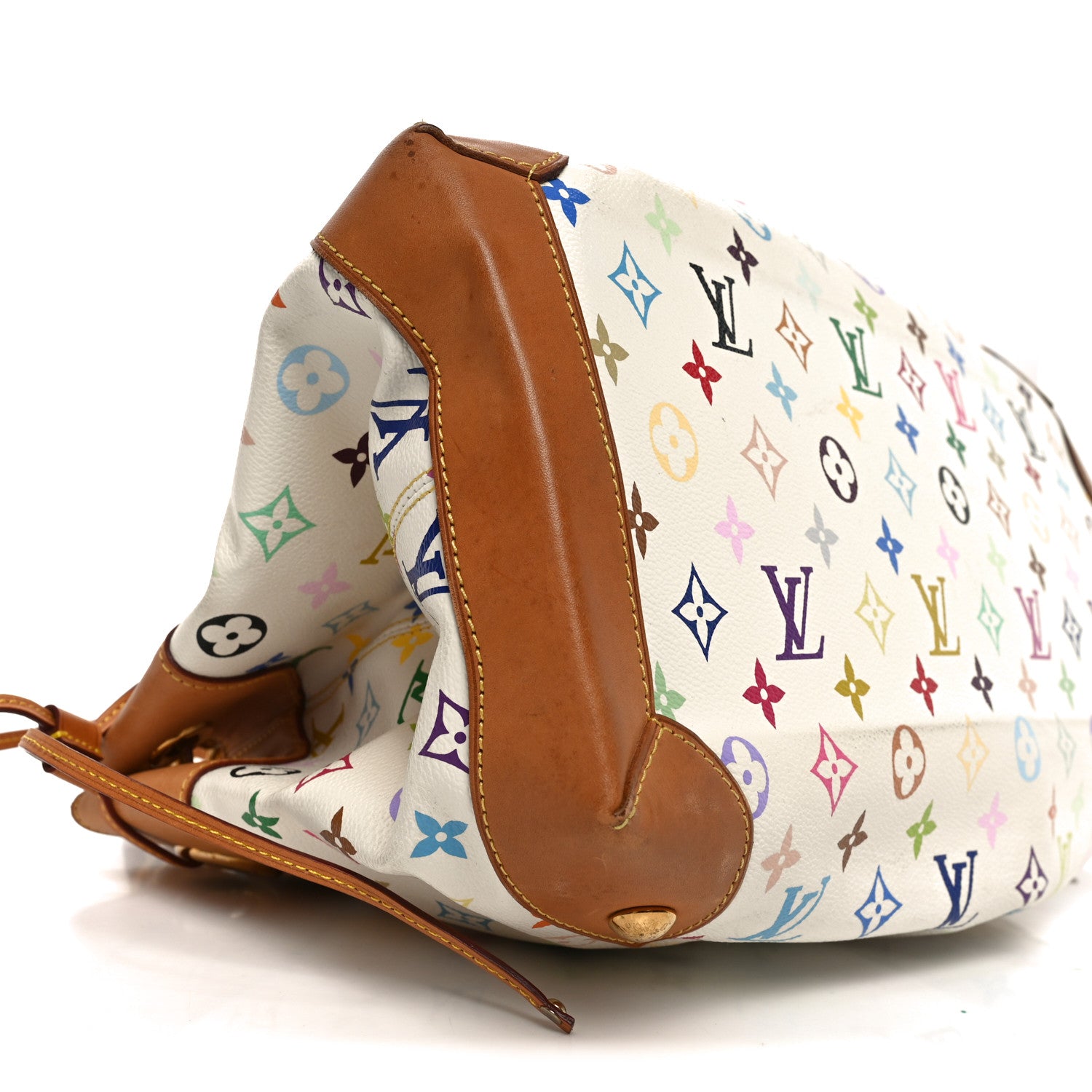 Louis Vuitton Monogram Multicolor Ursula White 8 of 9