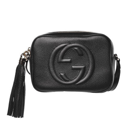 Gucci Pebbled Calfskin Small Soho Disco Bag Black 1 of 7
