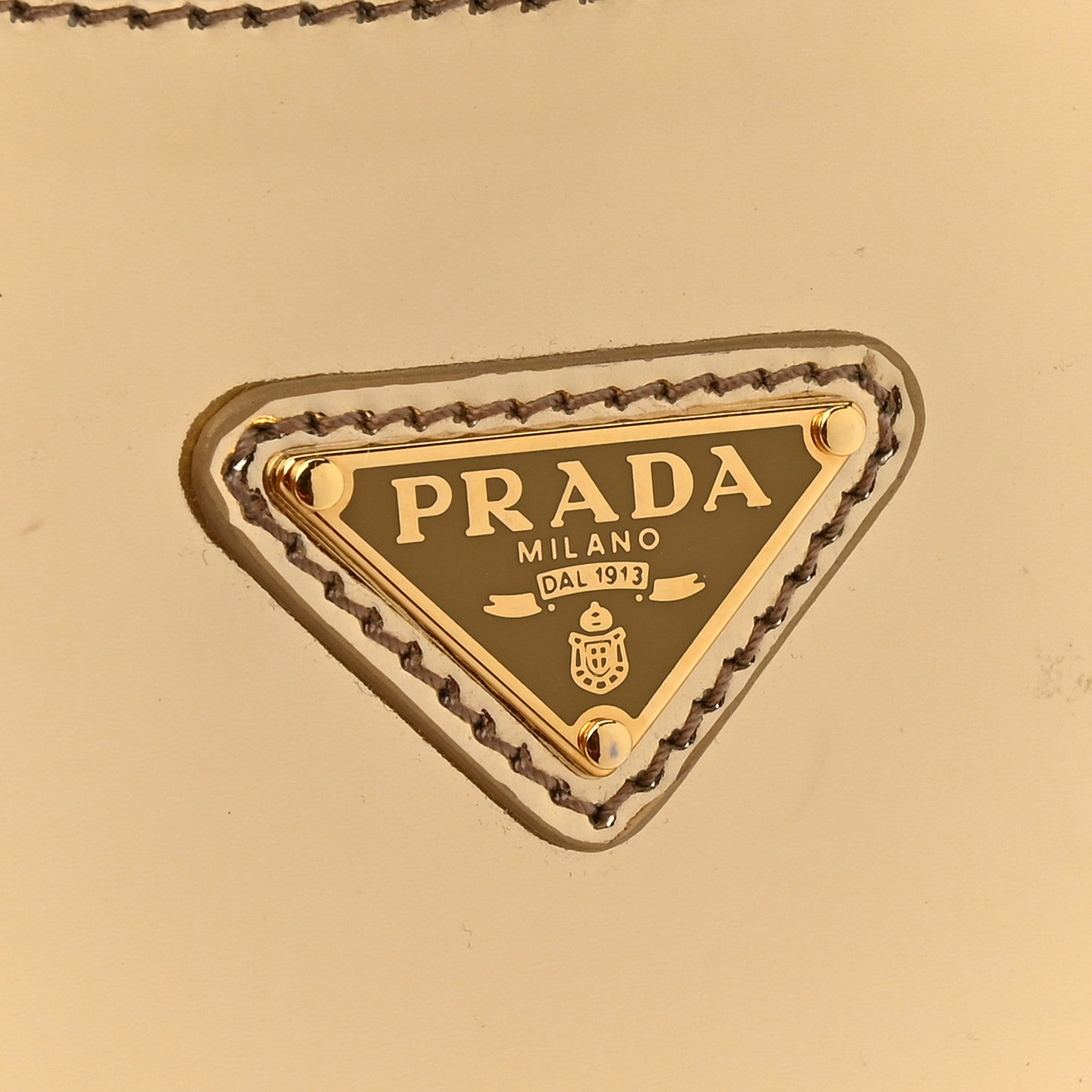 Prada Spazzolato Cleo Adjustable Strap Shoulder Bag Platino 9 of 9