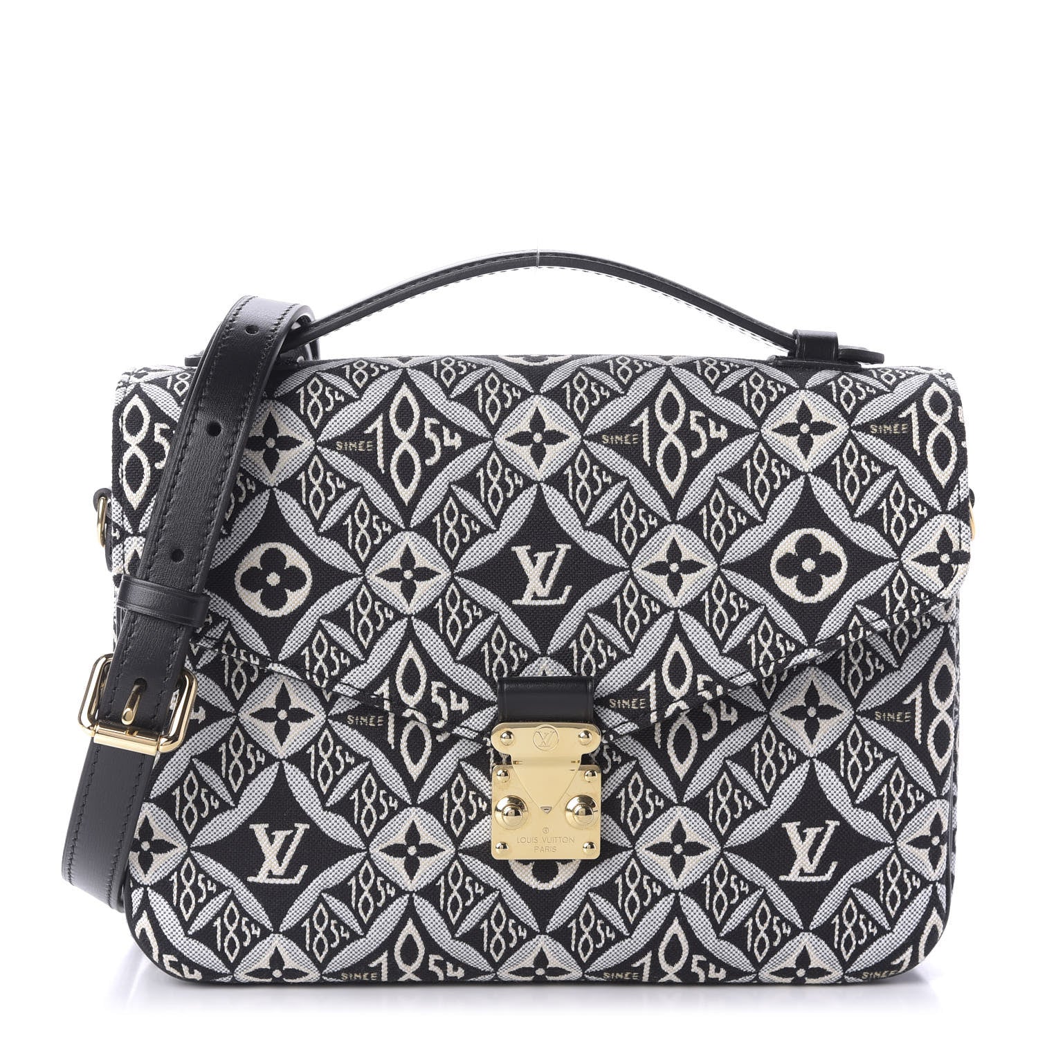 Louis Vuitton Jacquard Since 1854 Pochette Metis Grey 1 of 9
