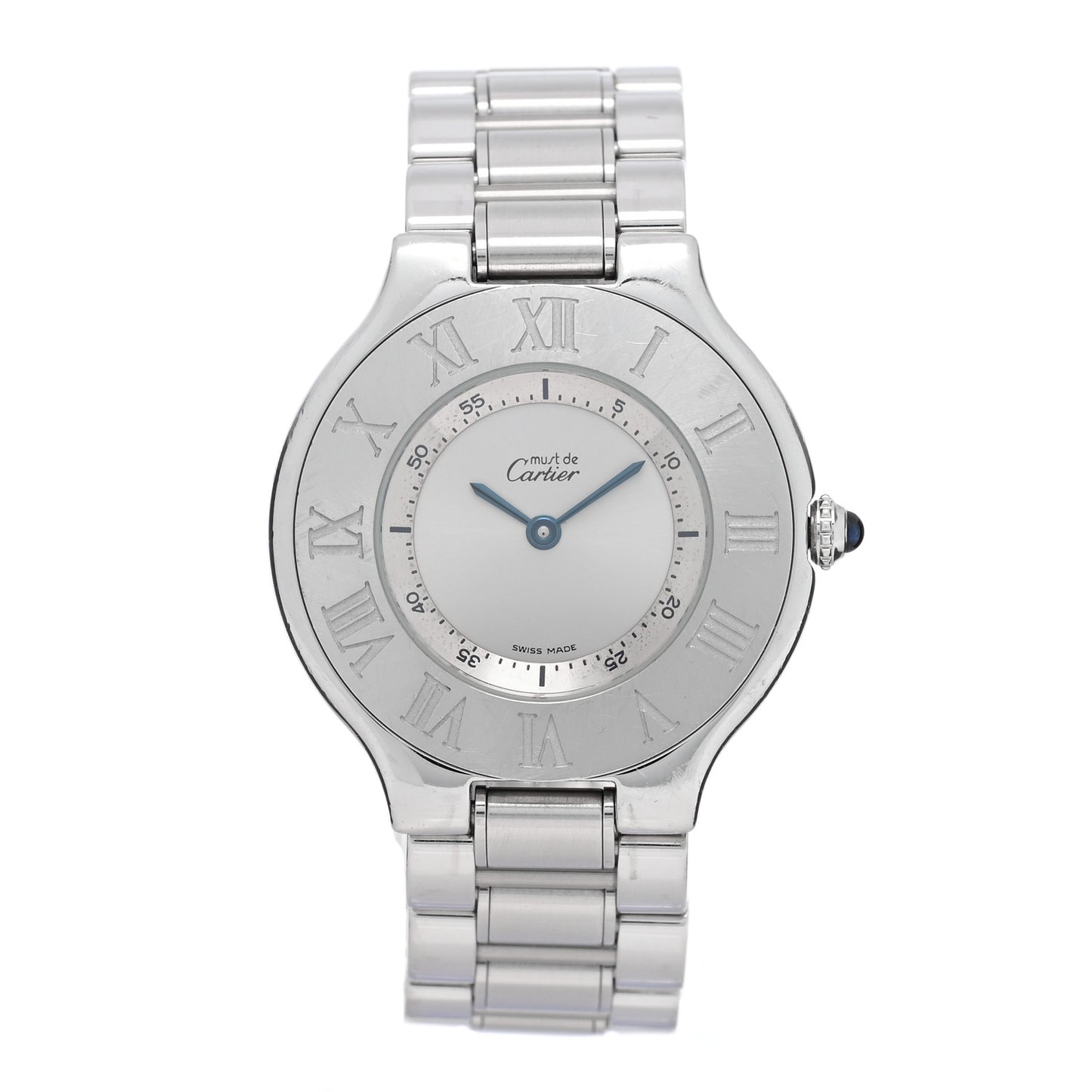Stainless Steel 31mm Must De 21 Quartz Watch