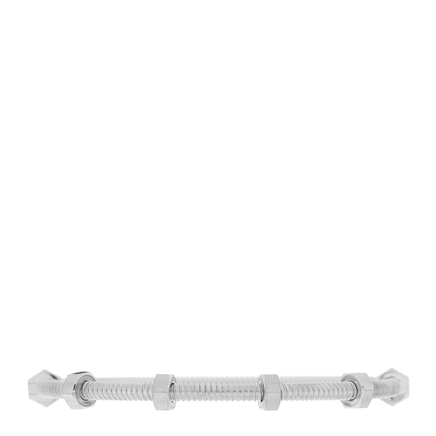Cartier 18K White Gold Ecrou de Cartier Bracelet 18 1 of 3