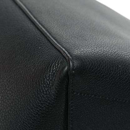 Celine Soft Grained Calfskin Sangle Bucket Bag Black 8 of 16