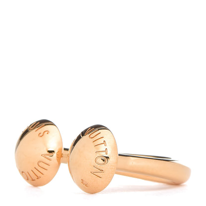 Louis Vuitton Studdy Ring M Gold Pink Silver 2 of 13