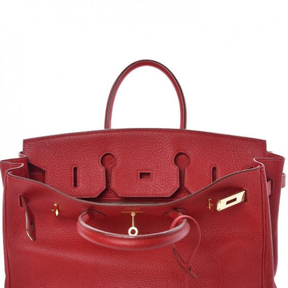Hermes Buffle Skipper Birkin 35 Rouge Casaque 8 of 41