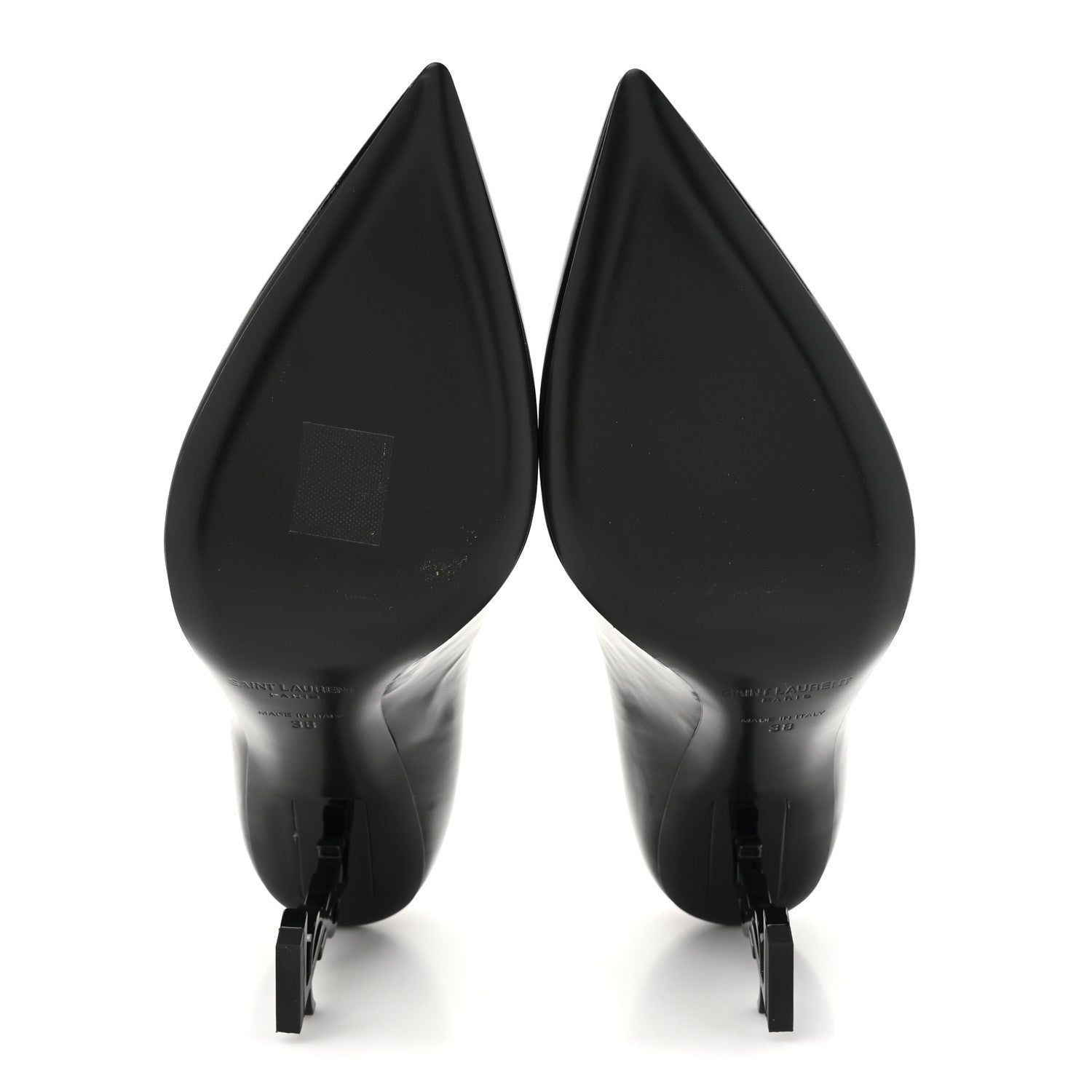 Saint Laurent Patent Opyum 85 Pumps 38 Black 6 of 10