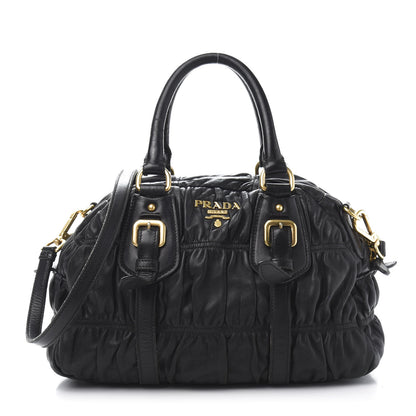 Prada Nappa Gaufre Tote Black 1 of 10