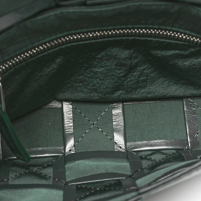 Bottega Veneta Paper Calfskin Maxi Intreccio Small Cassette Crossbody Bag Raintree 5 of 11