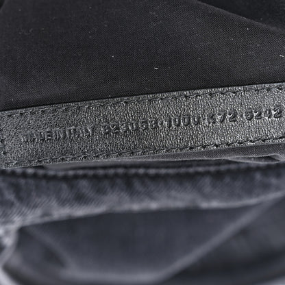 Balenciaga Washed Denim Classic Hardware Medium Le City Black 6 of 9