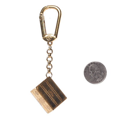 Louis Vuitton Trunk Bag Charm Gold 2 of 4