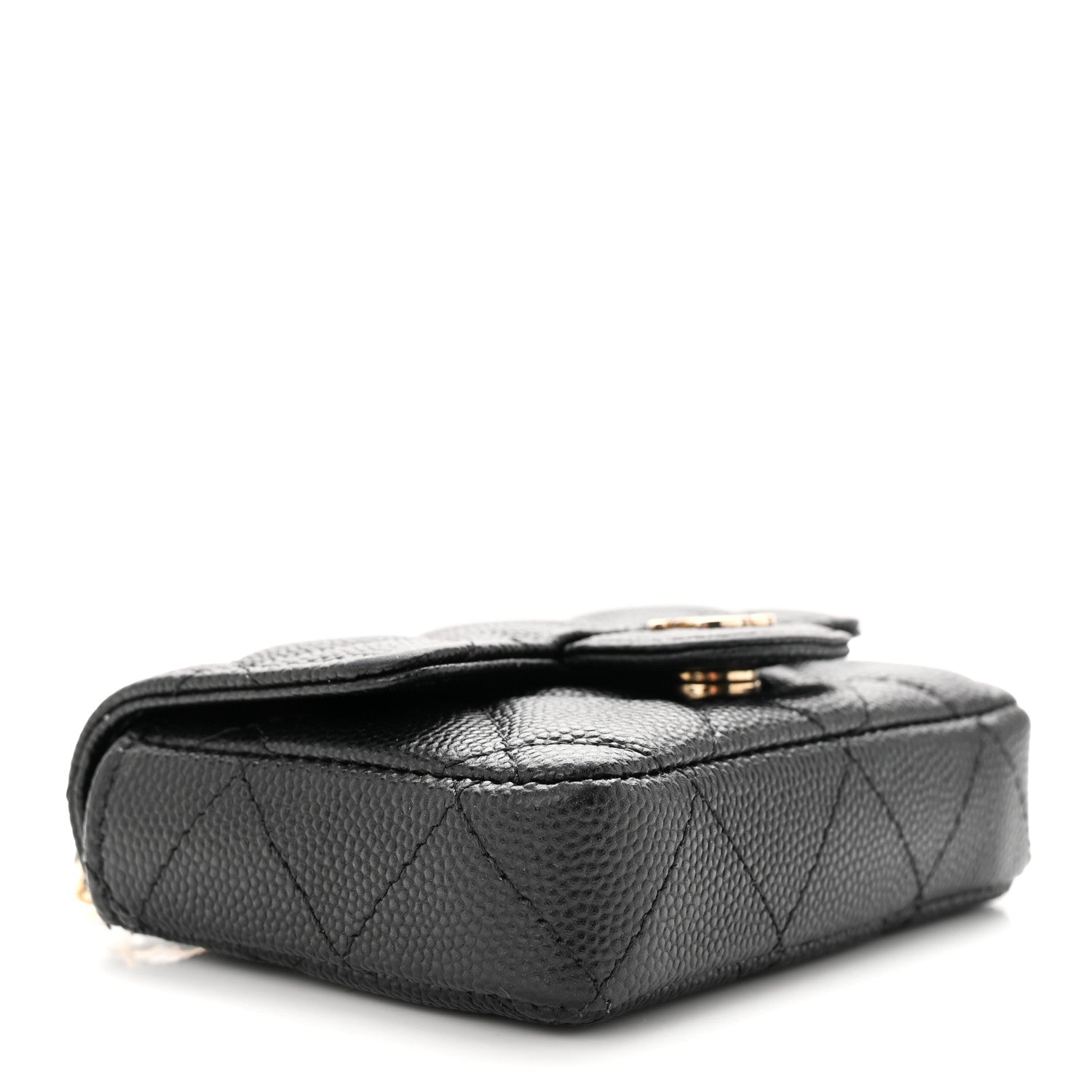 Chanel Caviar Quilted Mini Chain Belt Bag Black 4 of 14