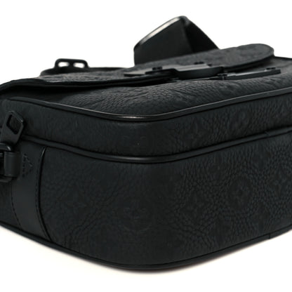 Louis Vuitton Taurillon Monogram S Lock Messenger Black 9 of 10