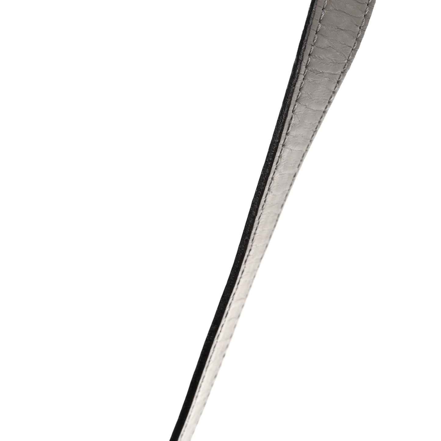 Fabric Gancini Shoulder Bag Grey