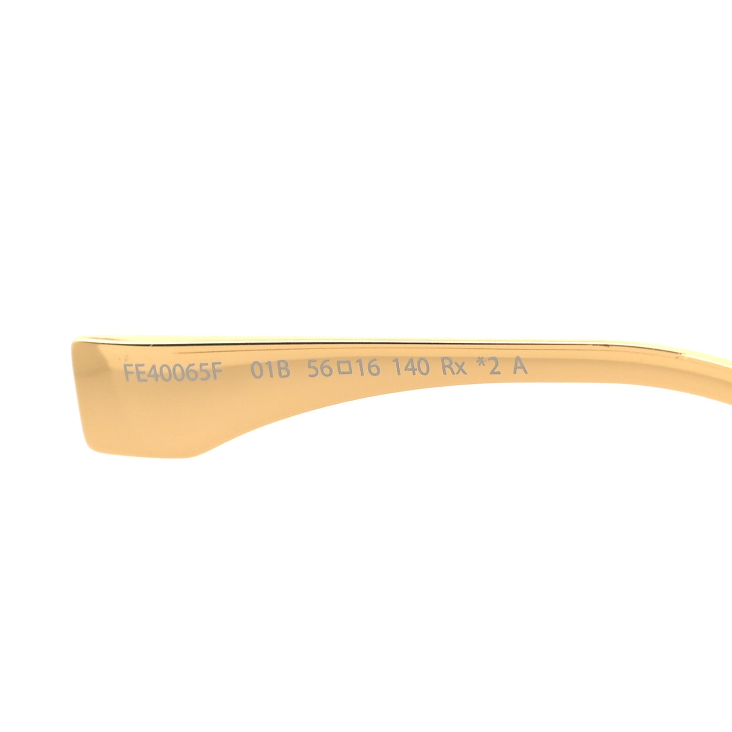 Acetate Fendigraphy Sunglasses FE40065F Black