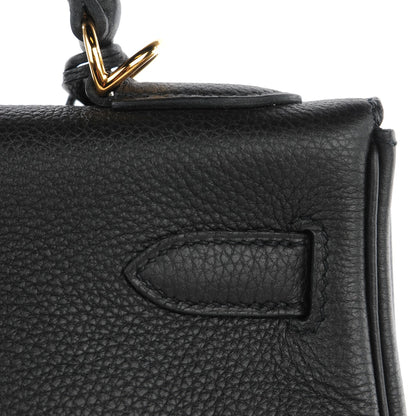 Hermes Togo Kelly Retourne 32 Black 9 of 23