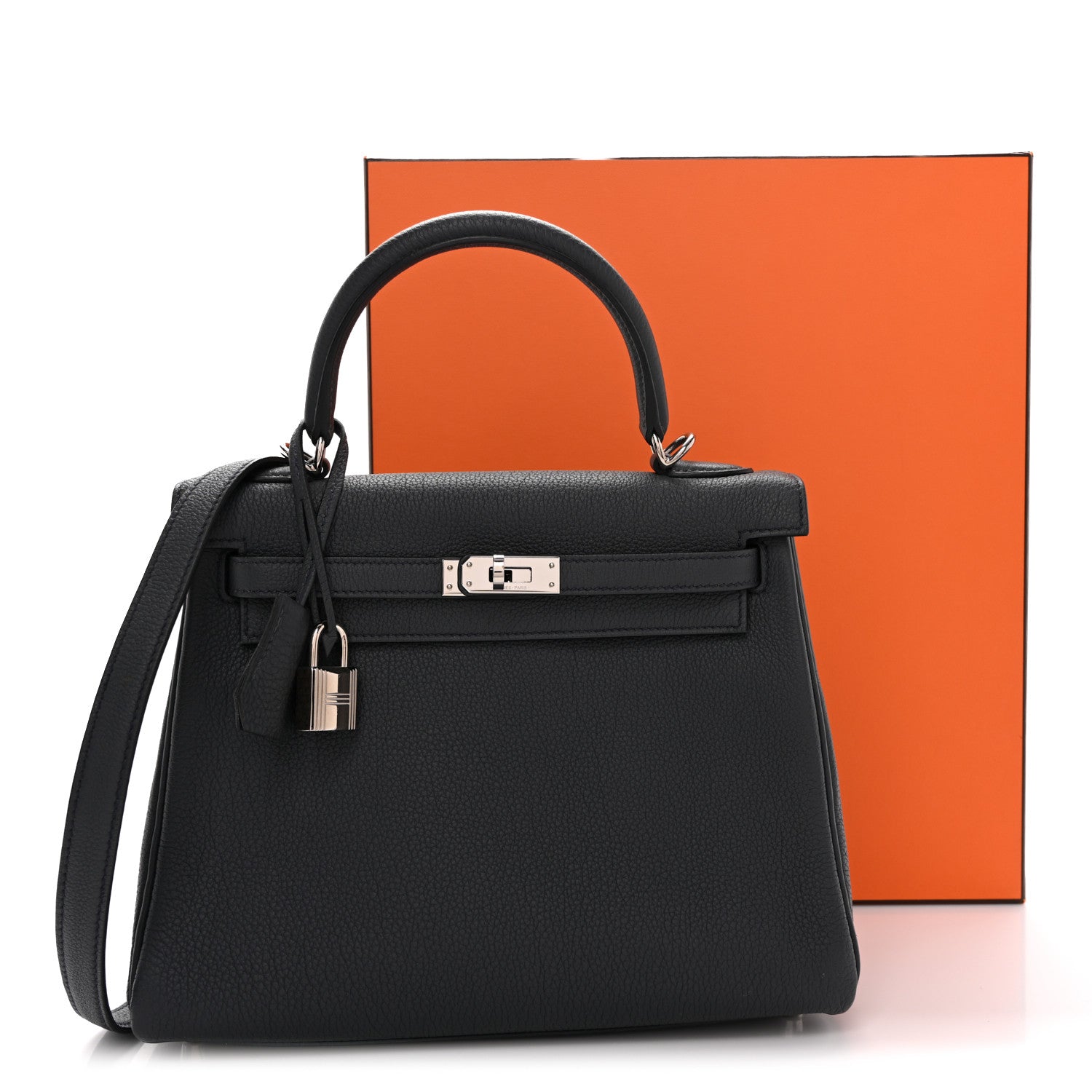 Hermes Togo Kelly Retourne 25 Gris Misty 11 of 11