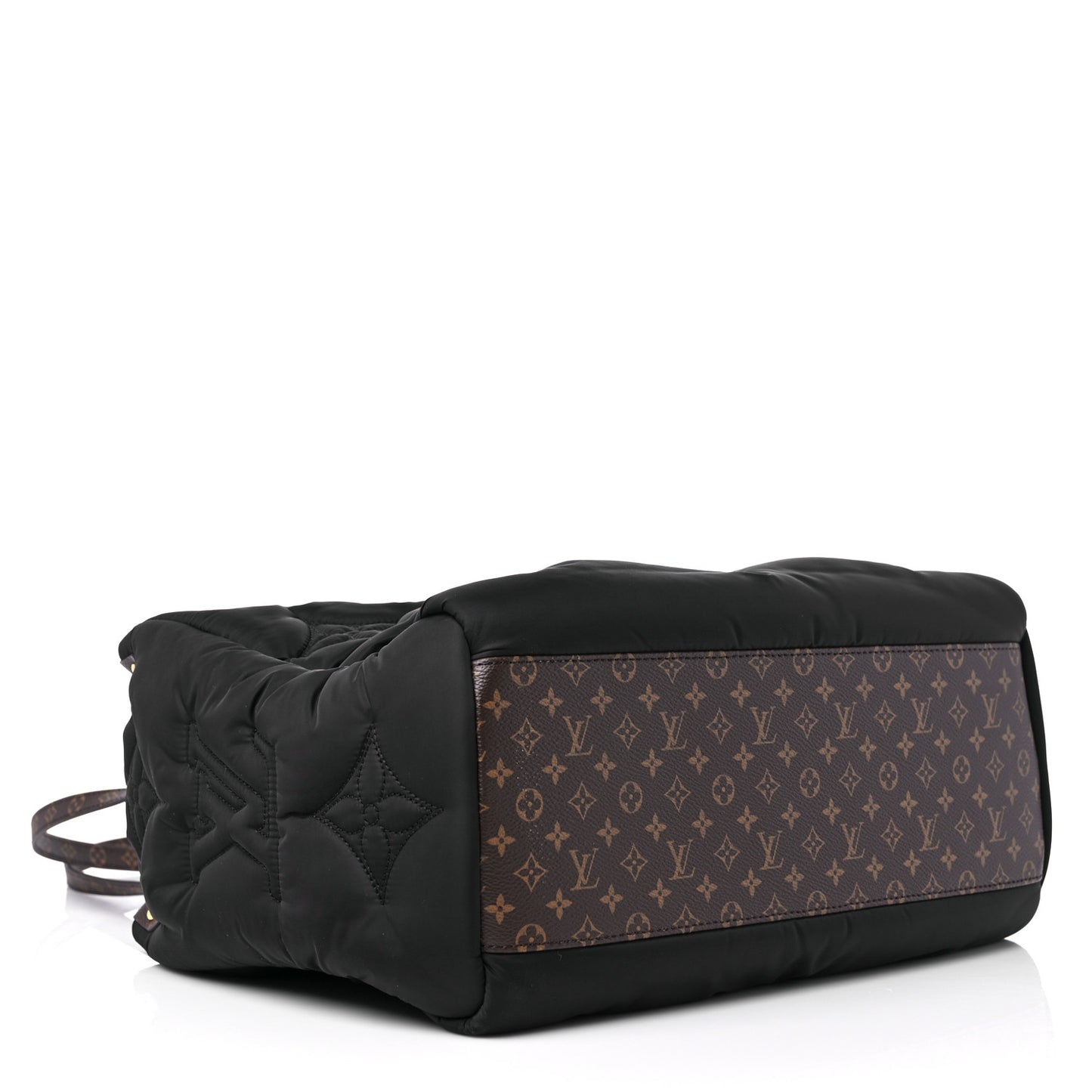 Econyl Monogram Pillow Giant Onthego MM Black