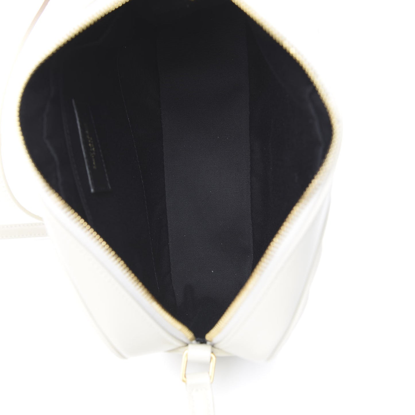 Calfskin Matelasse Monogram Lou Camera Bag Crema Soft