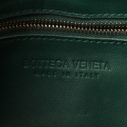 Bottega Veneta Grained Calfskin Maxi Intrecciato Cassette Crossbody Bag Raintree Green 6 of 12