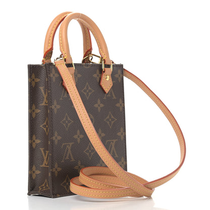 Louis Vuitton Monogram Petit Sac Plat 3 of 11
