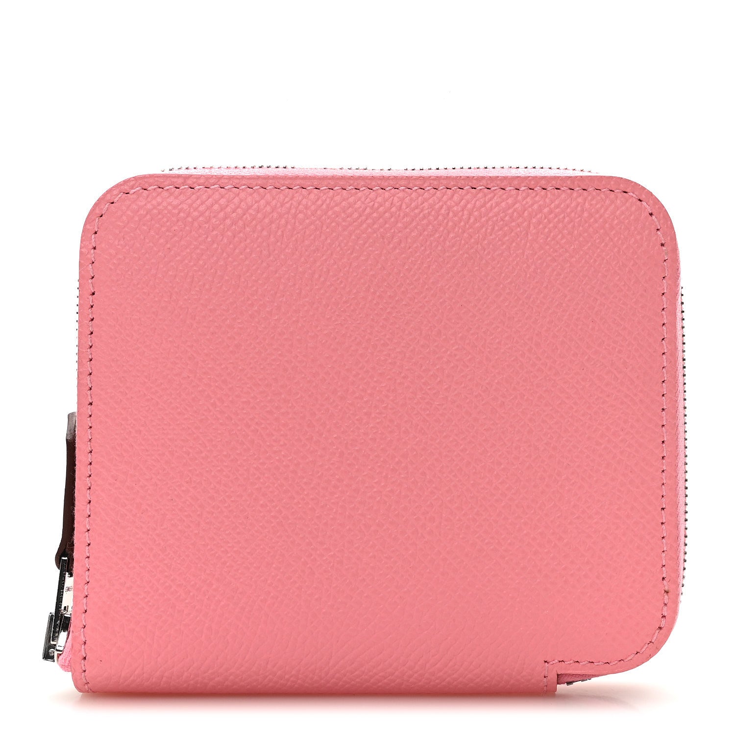 Hermes Epsom Silk'In Compact Wallet Rose Confetti 1 of 7