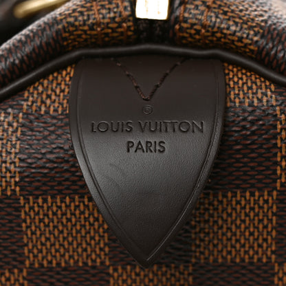 Louis Vuitton Damier Ebene Speedy 30 6 of 10