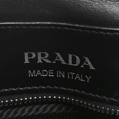 Prada Soft Calfskin Diagramme Camera Bag Black 5 of 9