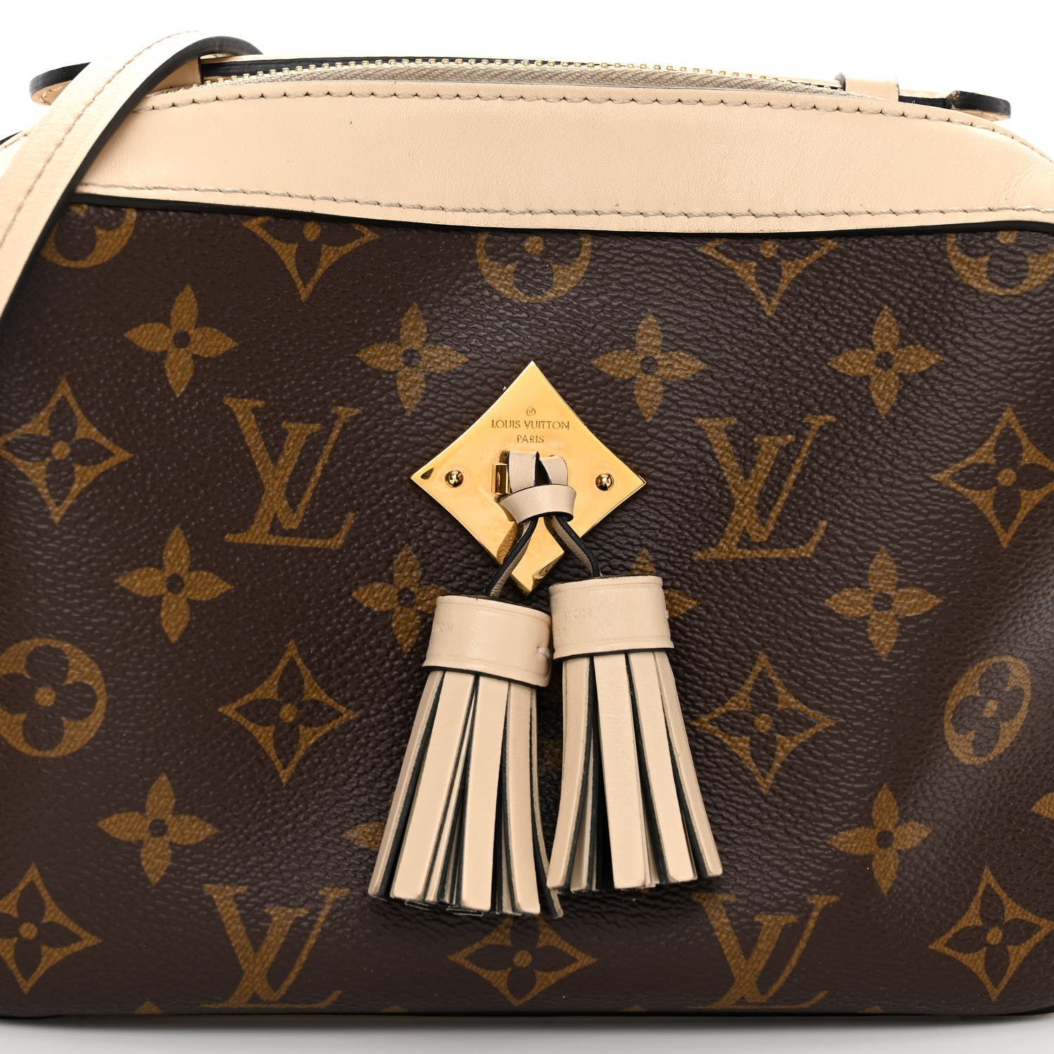 Louis Vuitton Monogram Saintonge Creme 7 of 10