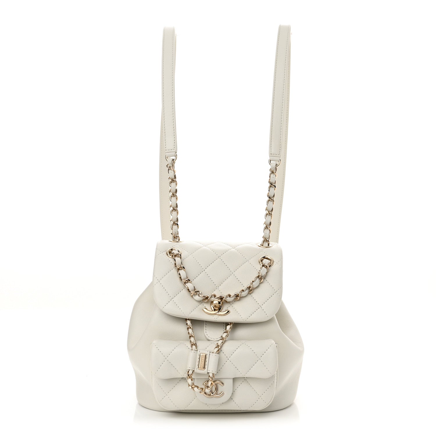Chanel Lambskin Quilted Small Duma Drawstring Backpack 1 of 11